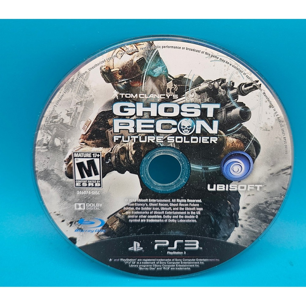Tom Clancys Ghost Recon Future Soldier - Playstation 3 PS3 Game